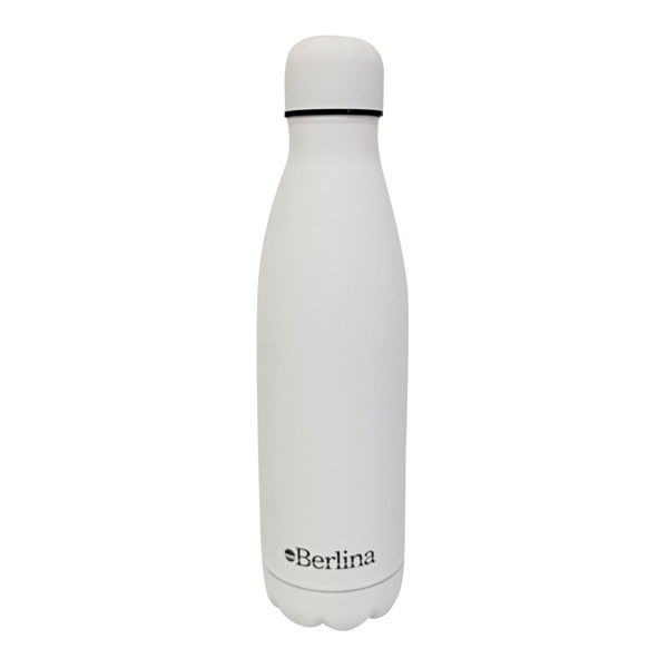 Imagen de Botella deportiva de metal Berlina 500ml BLANCO