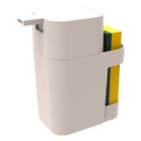 Imagen de Dispensador de jabón de plástico BEIGE SOPRANO