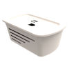 Imagen de Caja organizadora de plástico con tapa SOPRANO 5L BEIGE