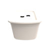 Imagen de Caja organizadora de plástico con tapa SOPRANO 5L BEIGE