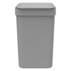 Imagen de Papelera de plástico SOPRANO 5L GRIS