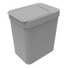 Imagen de Papelera de plástico SOPRANO 5L GRIS