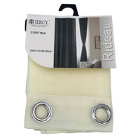 Imagen de Cortina de voile 135x150, BEIGE, en cartón