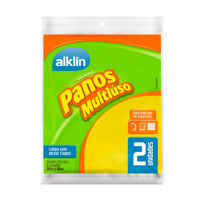 Imagen de Paño multiuso amarillo x2, ALKLIN