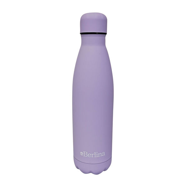 Imagen de Botella deportiva de metal Berlina 500ml VIOLETA