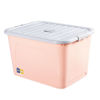 Imagen de Caja organizadora de plástico 42L, con ruedas 2 colores