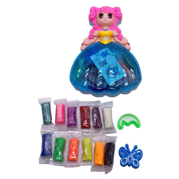 Imagen de Masa para modelar x12 rollos, con moldes