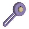 Imagen de Cepillo para mascotas, de plástico con botón de fácil limpieza, en caja varios colores