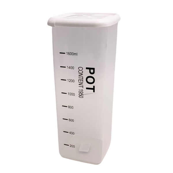 Imagen de Frasco de plástico graduado, 1600ml