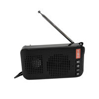Imagen de Parlante radio TG184 con panel solar linterna BT5.0 USB  micro SD, T&G en caja