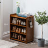 Imagen de Mueble organizador de MDF, 3 estantes con perchero, ideal zapatera o biblioteca en caja