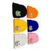 Imagen de Gorro infantil, tejido, con aplique, varios colores