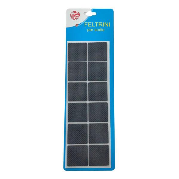 Imagen de Protector de piso de fieltro para patas x12, en blister
