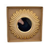 Imagen de Espejo decorativo de plástico 24cm 2 colores