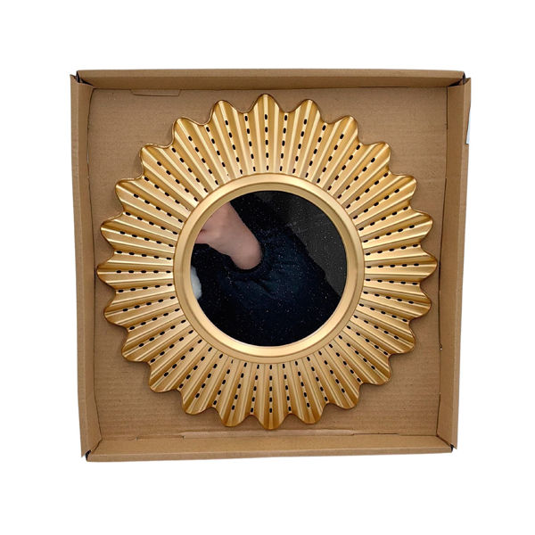 Imagen de Espejo decorativo de plástico 24cm 2 colores
