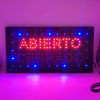 Imagen de Cartel LED luminoso, ABIERTO CERRADO en caja