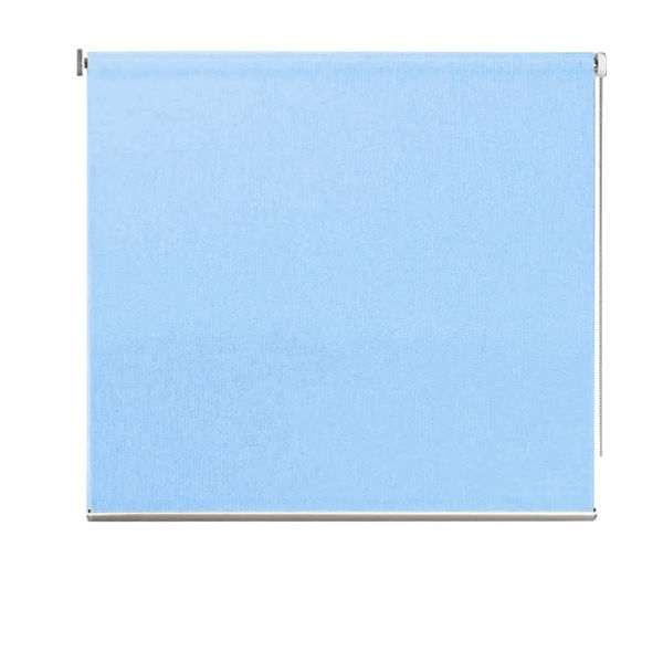 Imagen de Cortina enrollable 90x180, CELESTE en caja de PVC