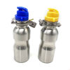 Imagen de Botella deportiva de acero, 500ml, tapa de varios colores