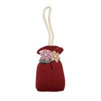Imagen de Aromatizador carbón y bambú, en bolsa de tela para colgar, varios colores