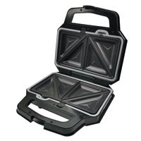 Imagen de Sandwichera wafflera plancha, placas intercambiables, en caja 1000W WINNING STAR
