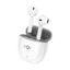 Imagen de Auriculares inalámbricos Bluetooth V5.3 TRUE, KLGO con cargador, color blanco, en caja