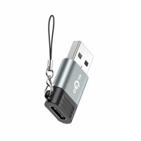 Imagen de Adaptador USB con entrada tipo C, hembra a macho, KLGO  en caja