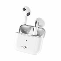 Imagen de Auriculares inalámbricos Bluetooth V5.3 TRUE, con cargador, color blanco, KLGO en caja