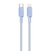 Imagen de Cable USB Lightning a USB tipo C 1m, varios colores, KLGO en caja