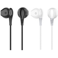 Imagen de Auriculares con cable auxiliar 3.5mm, 1.2m, KLGO 2 colores, en caja