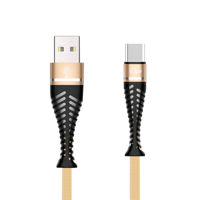 Imagen de Cable USB-C reforzado 1m, KLGO varios colores, en caja