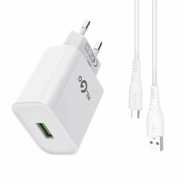 Imagen de Cargador con cable USB-C, KLGO en caja