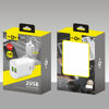 Imagen de Cargador con 2 entradas USB carga rápida, 2 colores, KLGO en caja