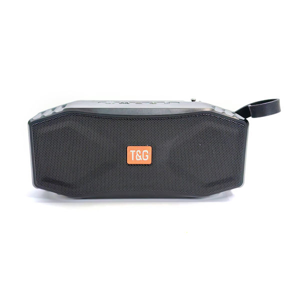 Imagen de Parlante TG614 bluetooth 5.0 USB radio FM y linterna, T&G varios colores, en caja