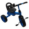 Imagen de Triciclo metal AZUL, con bocina y caramañola