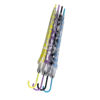 Imagen de Paraguas largo transparente de PVC, 8v varios colores