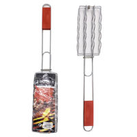 Imagen de Grill parrillero rejilla doble para parrilla, ideal chorizos, choclos, etc