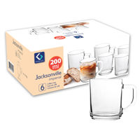 Imagen de Taza de vidrio 200ml x6, en caja