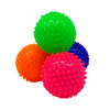 Imagen de Pelota de goma con luz y sonido, CAJA x12 varios colores
