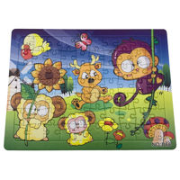 Imagen de Puzzle de cartón, 70 piezas, en bolsa varios diseños