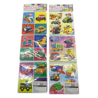 Imagen de Puzzle de cartón, 16 piezas, x3 diseños, en bolsa