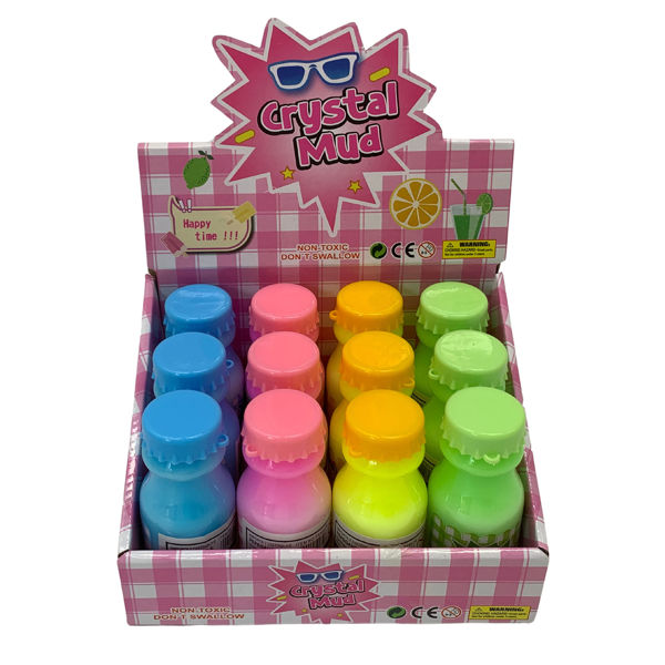Imagen de Masa pegajosa, botella, CAJA x12 varios colores