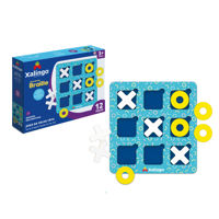 Imagen de Juego de mesa, ta te ti, de madera, con sistema braile, XALINGO