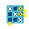 Imagen de Juego de mesa, ta te ti, de madera, con sistema braile, XALINGO