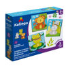 Imagen de Puzzle de madera, 3 piezas, 3 diseños animales, XALINGO en caja