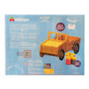 Imagen de Puzzle de madera, 3D camioneta para pintar con témpera, XALINGO en caja