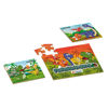 Imagen de Puzzle de madera, 8/15/30 piezas, 3 diseños dinosaurios XALINGO en caja