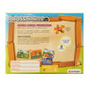 Imagen de Puzzle de madera, 8/15/30 piezas, 3 diseños dinosaurios XALINGO en caja
