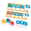 Imagen de Juego de mesa de madera para formar palabras, sistema braille, XALINGO en caja