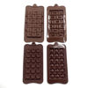 Imagen de Molde de silicona para chocolate con formas, varios diseños