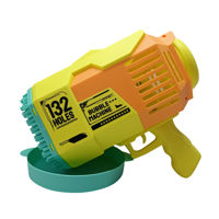 Imagen de Pompero burbujero pistola 132 burbujas, en caja 2 colores